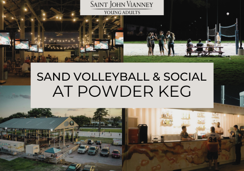 Young Adults Sand Volleyball and Social