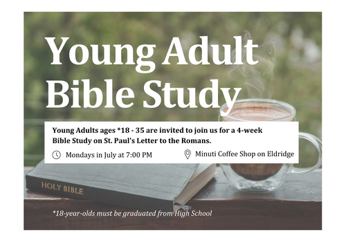 Young Adults - Summer Bible Study