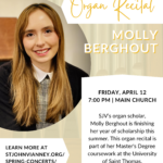 Molly Berghout Organ Recital