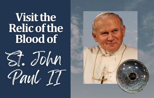 Relic of the Blood of St. John Paul II