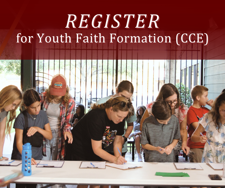 In-Person Youth Formation Registration