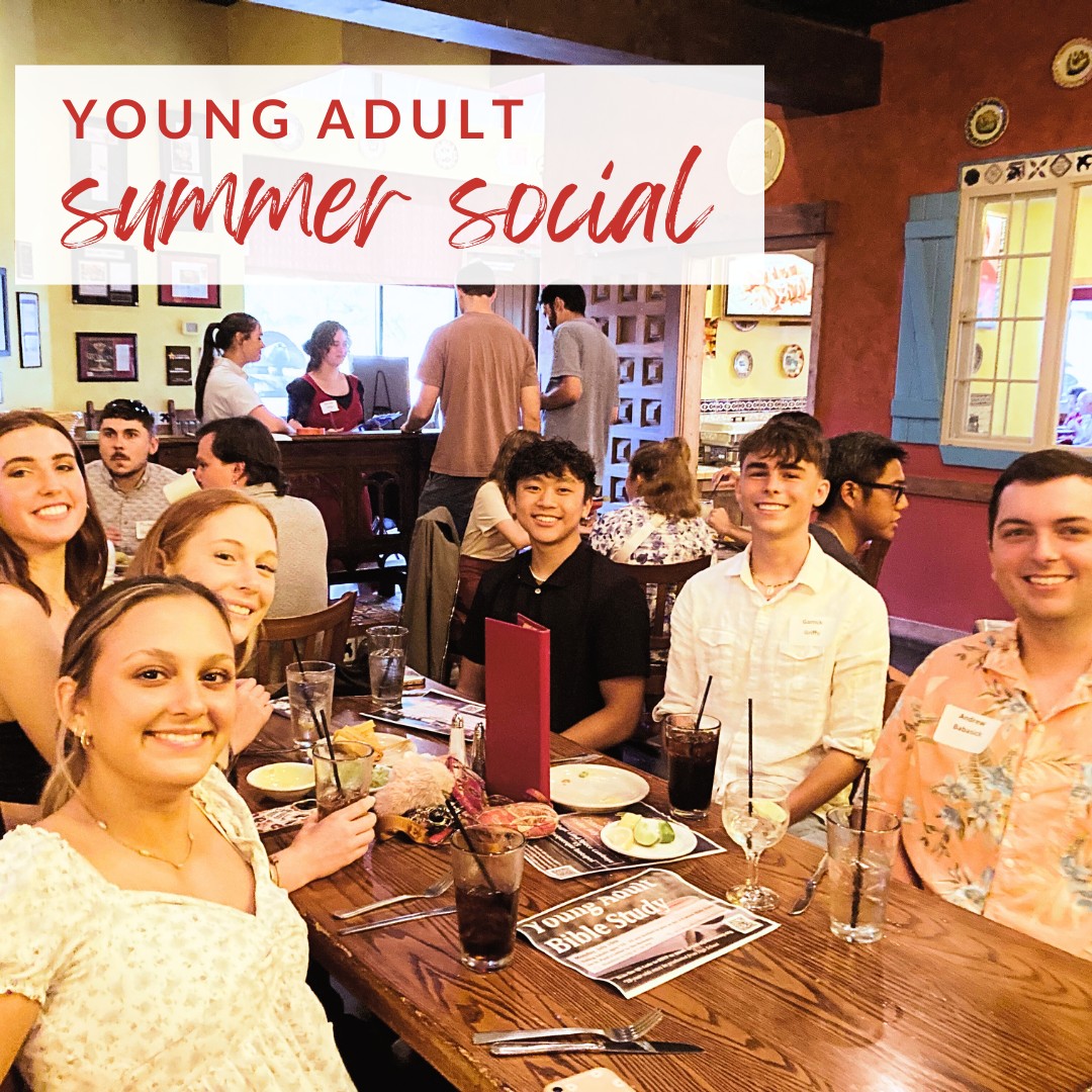 Young Adults - College Students Summer Social